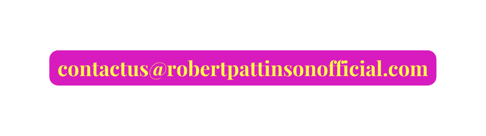 contactus robertpattinsonofficial com